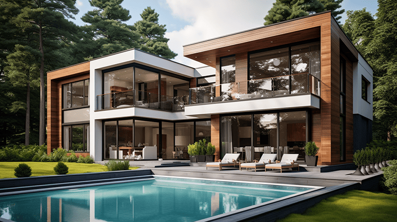 каркасный дом