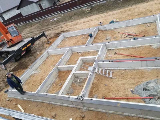 фундамент дома