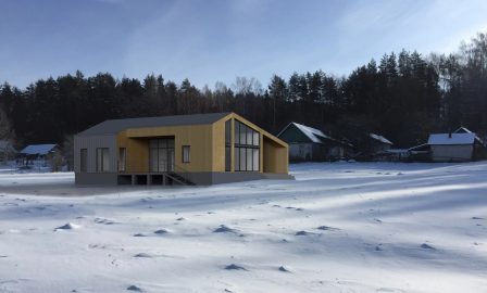 Изображение Быстровозводимый одноэтажный дом AET-026