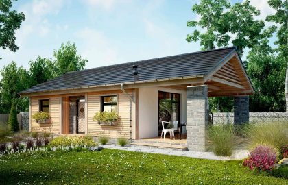 Изображение Быстровозводимый одноэтажный дом AET-018