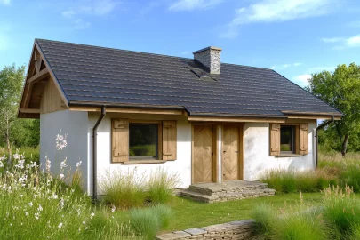 Изображение Каркасно-панельный дом 6 на 10 AET-159