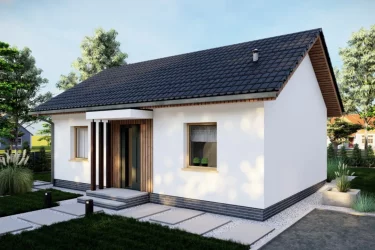 Каркасно-панельный дом 6 на 10 AET-160