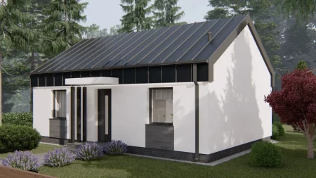 Изображение Каркасно-панельный дом 6 на 10 AET-162