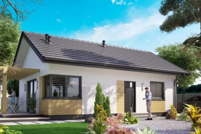 Изображение Каркасно-панельный дом 6 на 10 AET-165