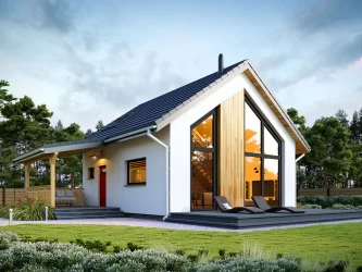 Каркасно-панельный дом 7 на 8 AET-140