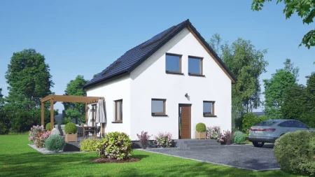 Изображение Каркасно-панельный дом 7 на 8 AET-142