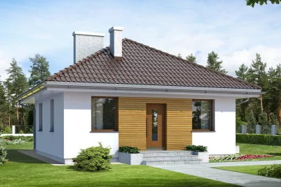 Изображение Каркасно-панельный дом 8 на 8 AET-172