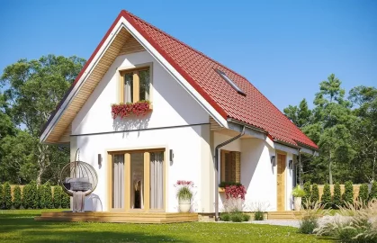 Изображение Каркасно-панельный дом 6 на 9 AET-145