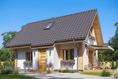 Изображение Каркасно-панельный дом 6 на 9 AET-149