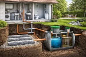 канализация в частном доме