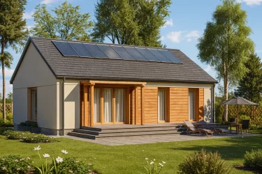 Каркасно-панельный дом по канадской технологии AET-262