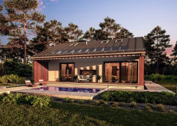 Каркасно-панельный дом по канадской технологии AET-263