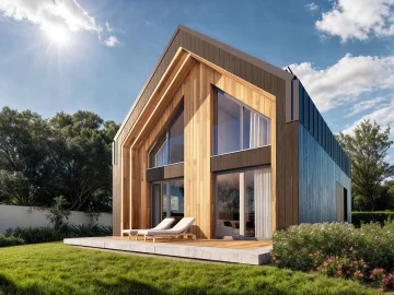 Изображение Каркасно-панельный дом по канадской технологии AET-265