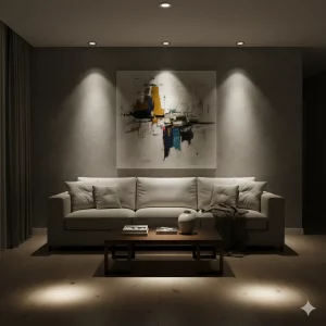 споты со включенным светом