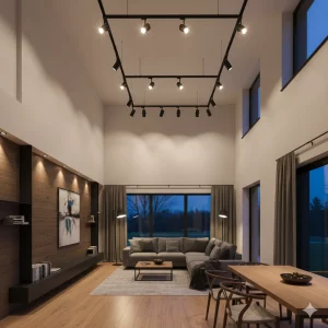 трековые систмемы освещения в частном доме