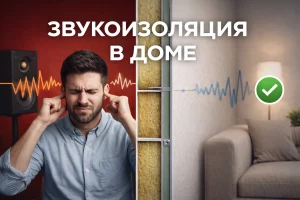 звукоизоляция в доме